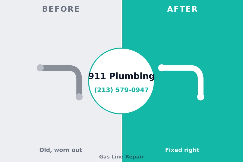 Before and after: plumbing company Van Buren, AR